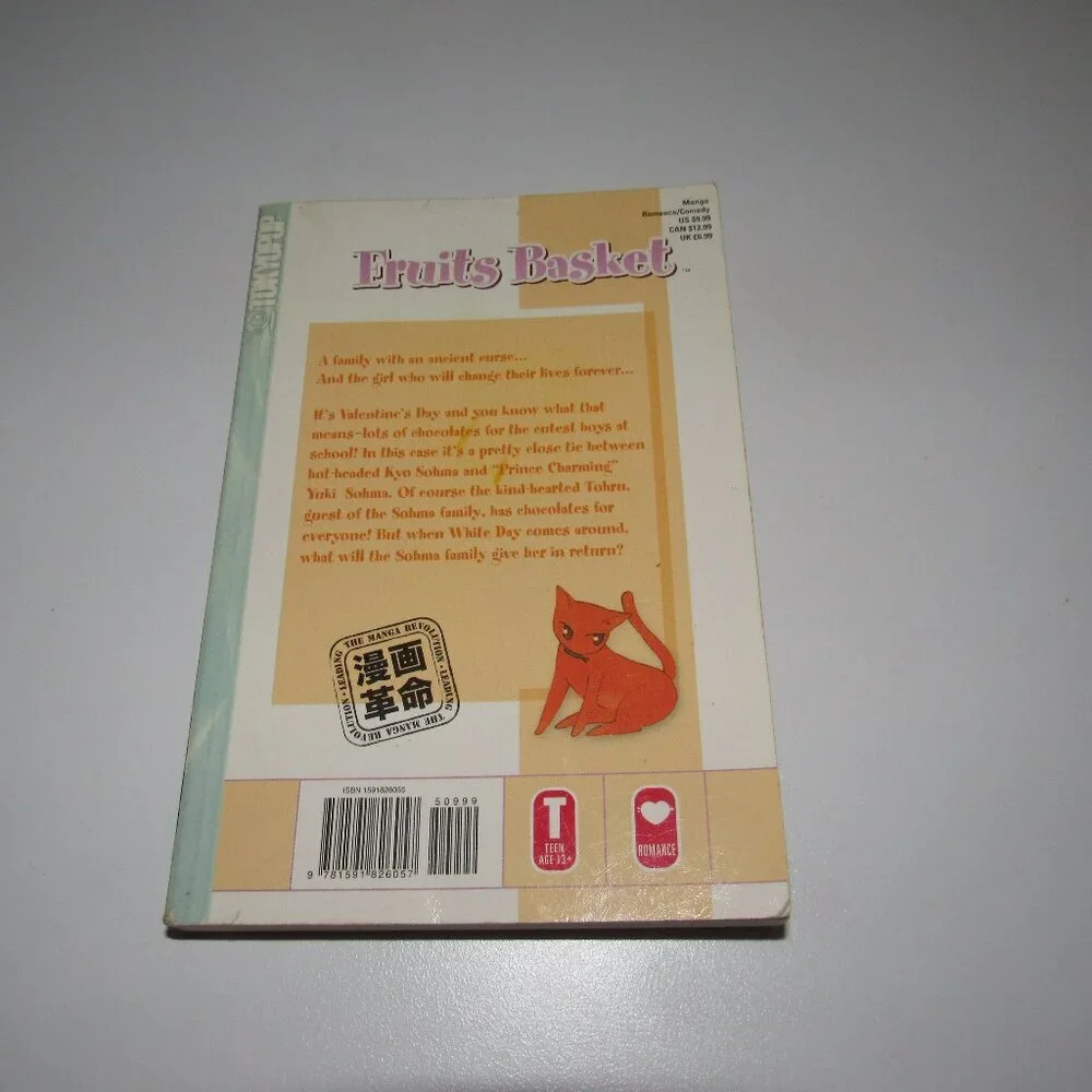 Fruits Basket Volume 3 Manga by Natsuki Takaya | Tokyopop Shōjo Romance Graphic